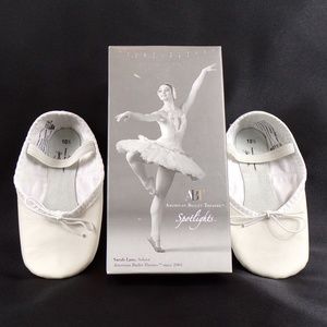 White Toddler Ballet Dance Flat Shoes